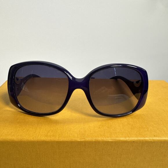 Fendi Sunglasses Y2K Vintage Purple Oversized Cold Insert FS5064 Polarized Rare main image 8